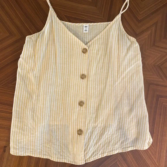 BP yellow striped tank - Picture 2 of 6